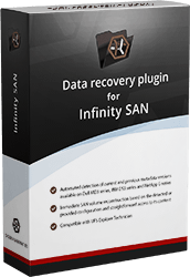 Data recovery plugin for Infiniti SAN